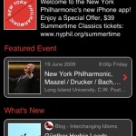 NY Phil iPhone App